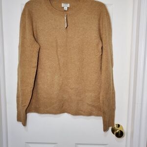 J. Crew Women's Crew Neck Long Sleeve Sweater